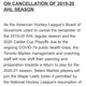 Illustration for article titled The AHL Has Canceled The Remainder Of Its Season, Some Players Remain in Limbo